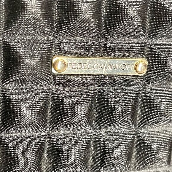 Rebecca Minkoff black crossbody purse tablet case - Picture 7 of 14